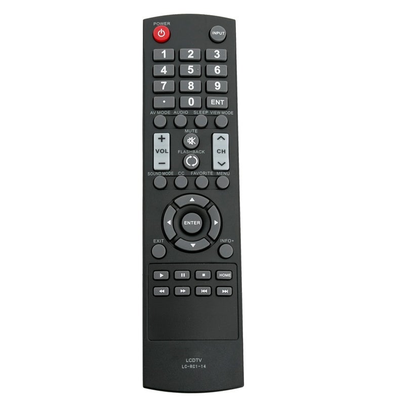 New LC-RC1-14 Remote Control for Sharp TV LC-32LB150U LC-42LB261U LC-50LB261U LC-32LB261U LC-42LB150U LC-50LB150U LC32LB150U LC42LB261U LC32LB261U LC42LB150U LC50LB261U LC50LB150U
